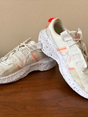 Nike Womens Crater Impact Summit White Gray Fog Running Shoe 9